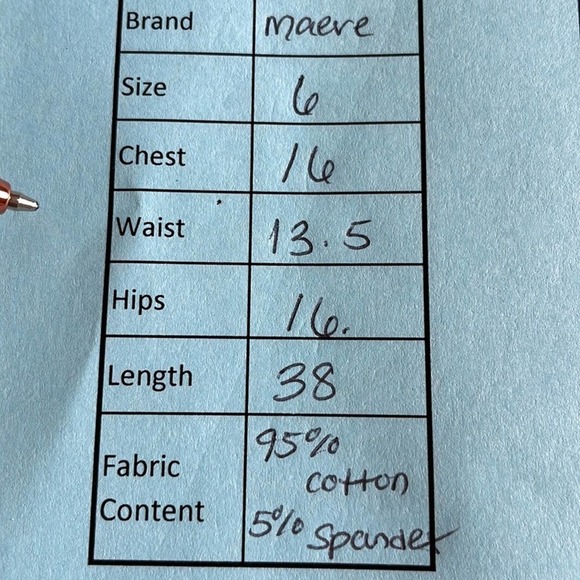 Anthropologie Maeve Blue & White Cut Out Back Sheath Dress - Picture 11 of 12